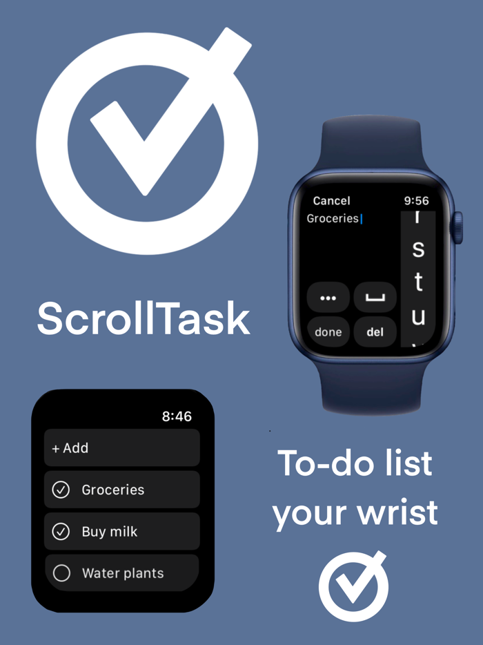 ScrollTask - Watch To-Do List