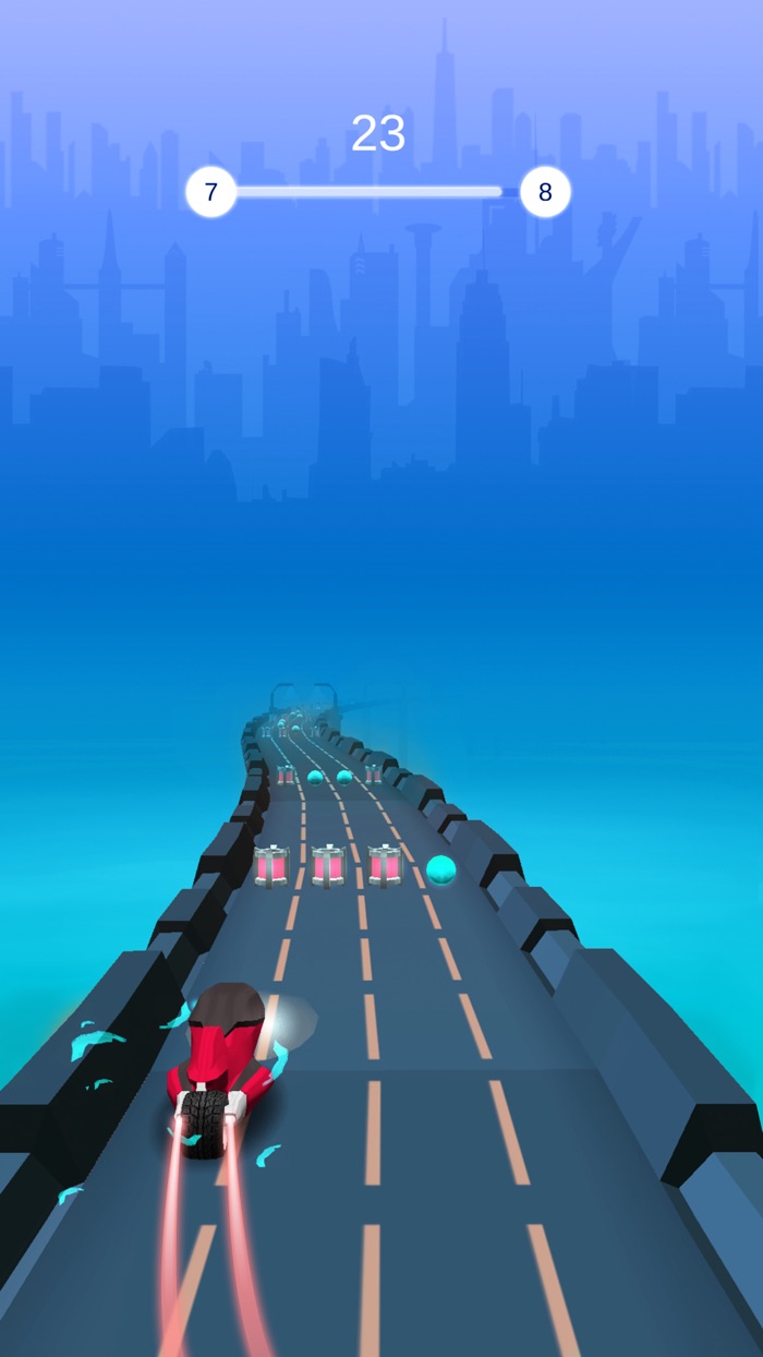 Sunset Road Racing Game