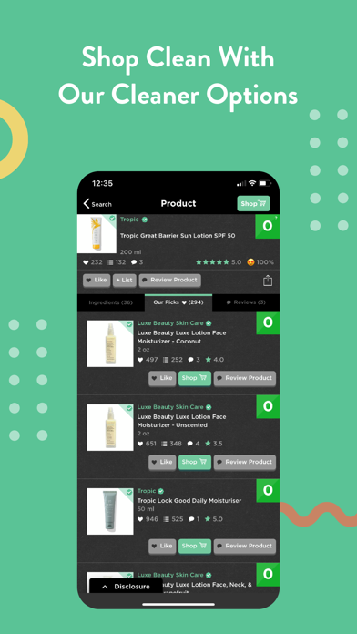 Image of Think Dirty – Shop Clean