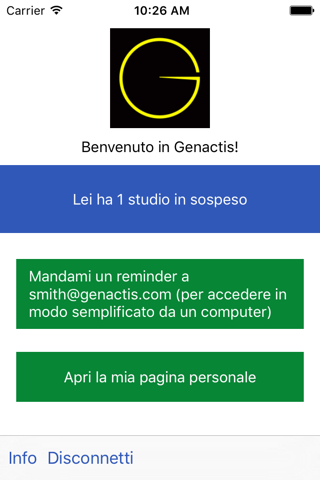 Genactis Connect screenshot 2