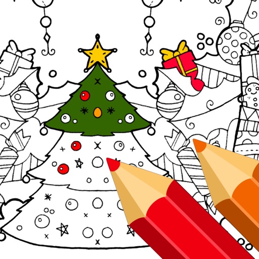 Christmas : Coloring Pages iOS App