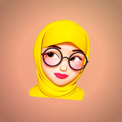 Hijab Girl Stickers