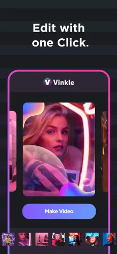 Screenshot 1 Vinkle - Music Video Maker iphone