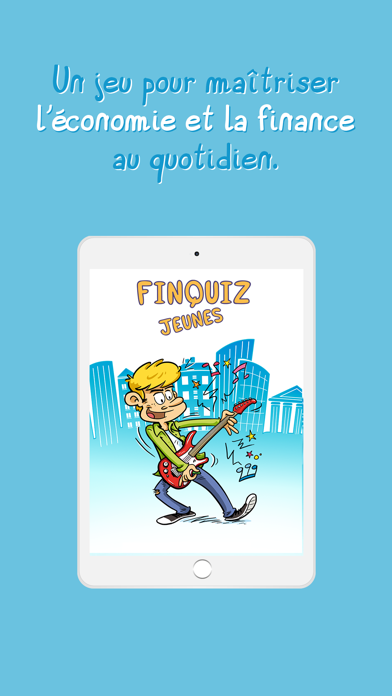 How to cancel & delete FinQuiz Jeunes : jeu finance from iphone & ipad 1