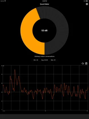 Captura 2 Sonómetro - Sound Meter iphone