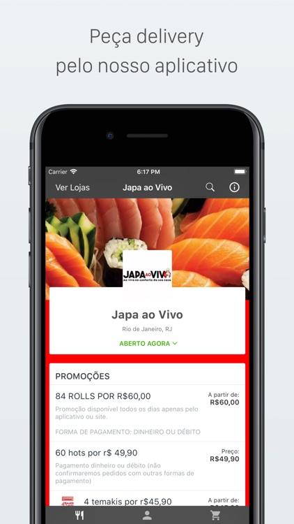 Japa Ao Vivo Delivery