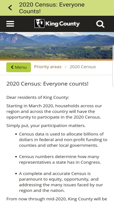 King County Connect screenshot 2