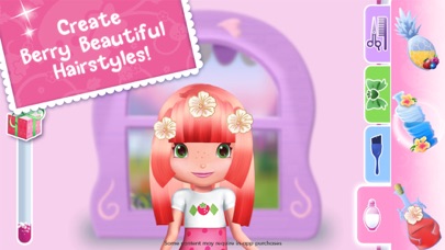 How to cancel & delete Strawberry Shortcake Holiday Hair - Fashion World from iphone & ipad 2