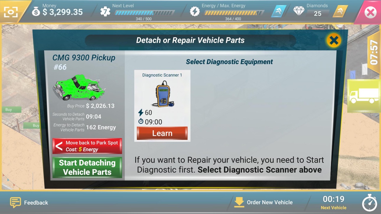 Junkyard Tycoon - Car Business Hack screenshot 4 - iOS game interface