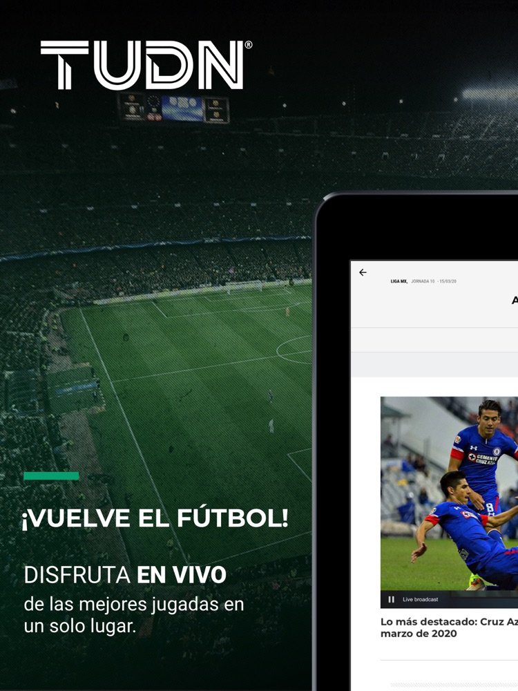 TUDN: TU Deportes Network App for iPhone - Free Download ...