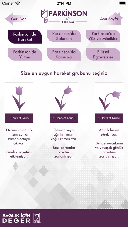 Parkinson ile Yaşam