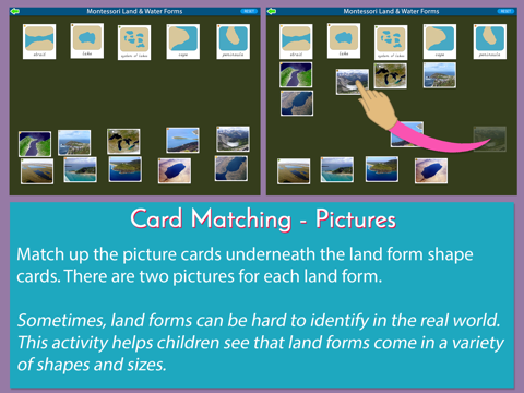 Montessori Land & Water Forms - náhled