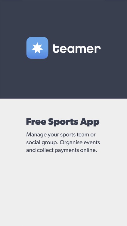 Teamer - Sports Team App