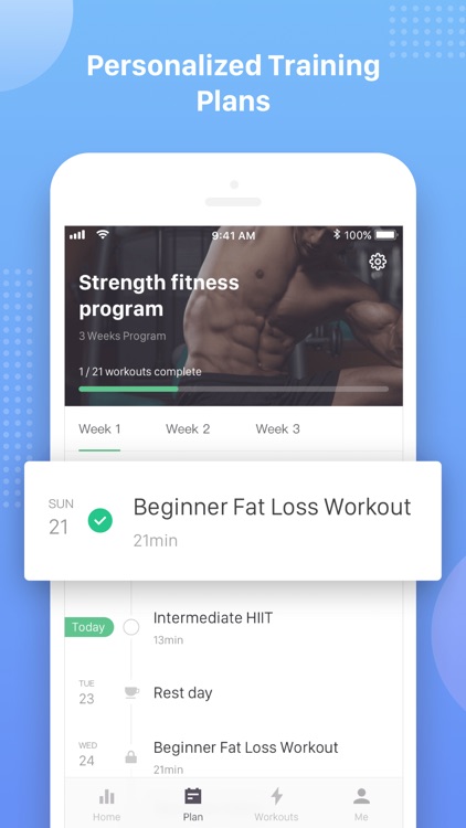 Keep: Fitness &Workout Trainer