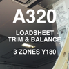 A320 LOADSHEET T&B 180 3z PAX - Amdre Ferreira