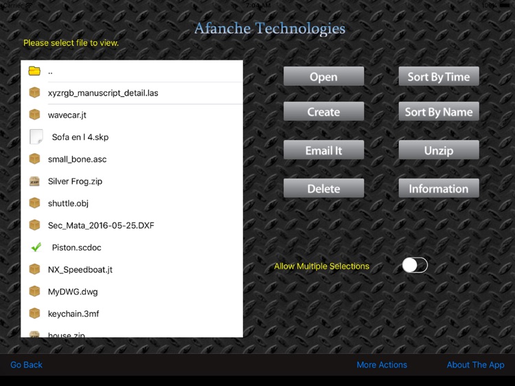 Afanche 3D Viewer for pad screenshot-3