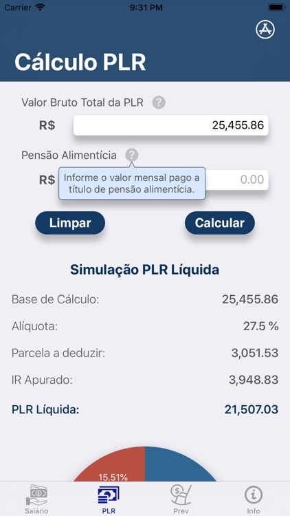 Salário Líquido BR screenshot-5