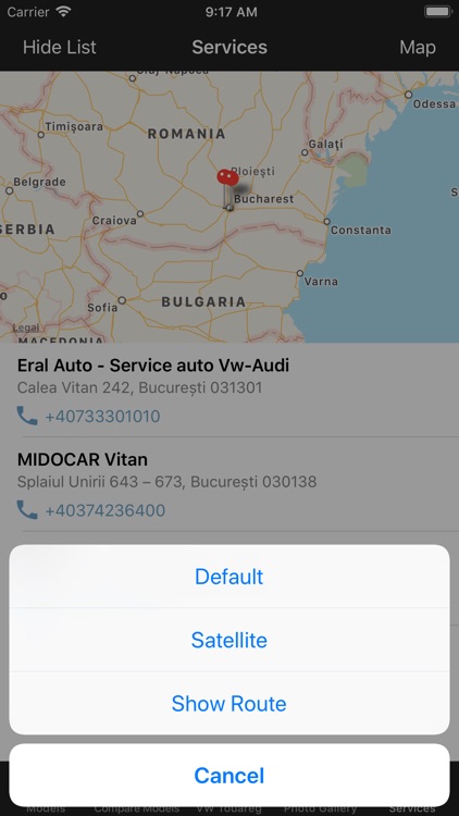 Specs for VW Touareg III 2018 screenshot-4