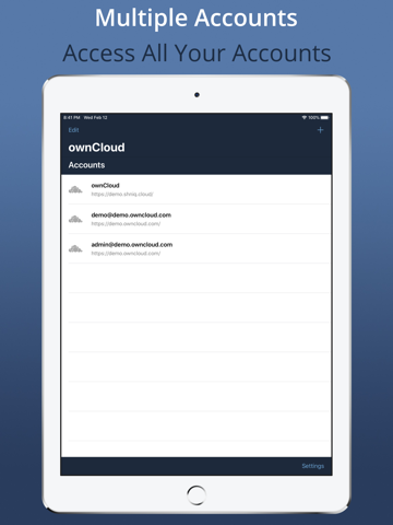 ownCloud - File Sync and Share - náhled