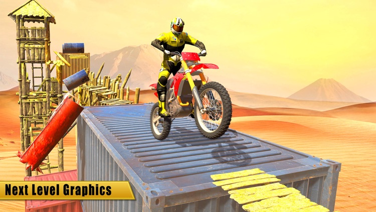 Bike racing megaramp stunts 3D