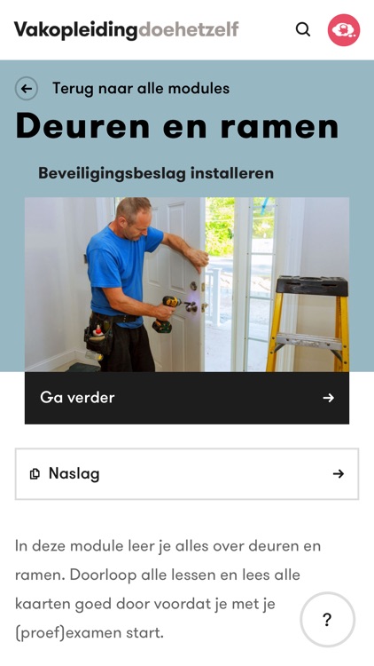 Vakopleiding DoeHetZelf