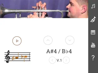 Screenshot 1 2D Trompeta Notas iphone