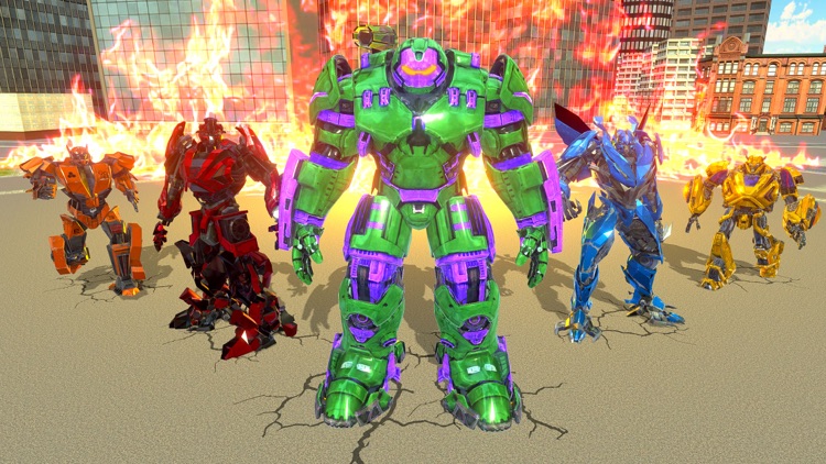 Incredible Monster Robot War screenshot-4