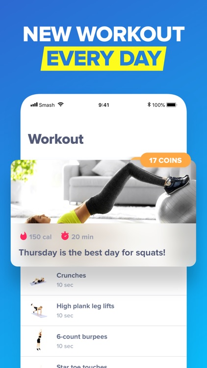 Smash Fitness: Home Workout screenshot-3