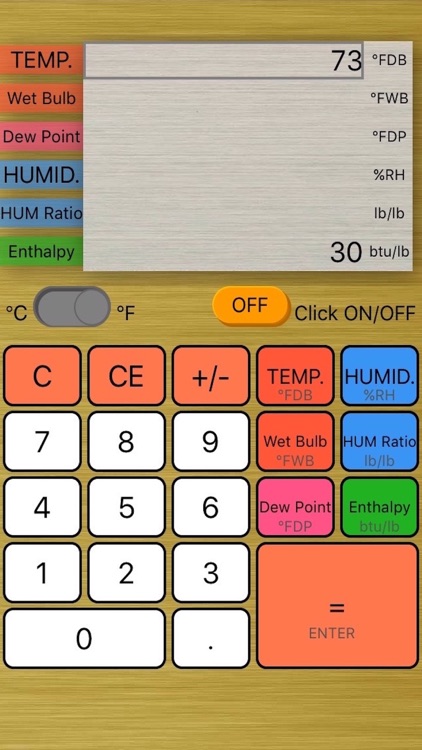 Calculator of Air