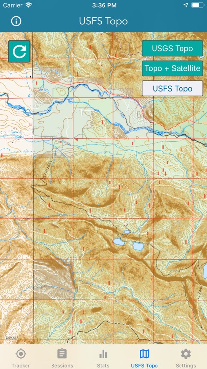 Topo Map & Hiking Tracker screenshot-8