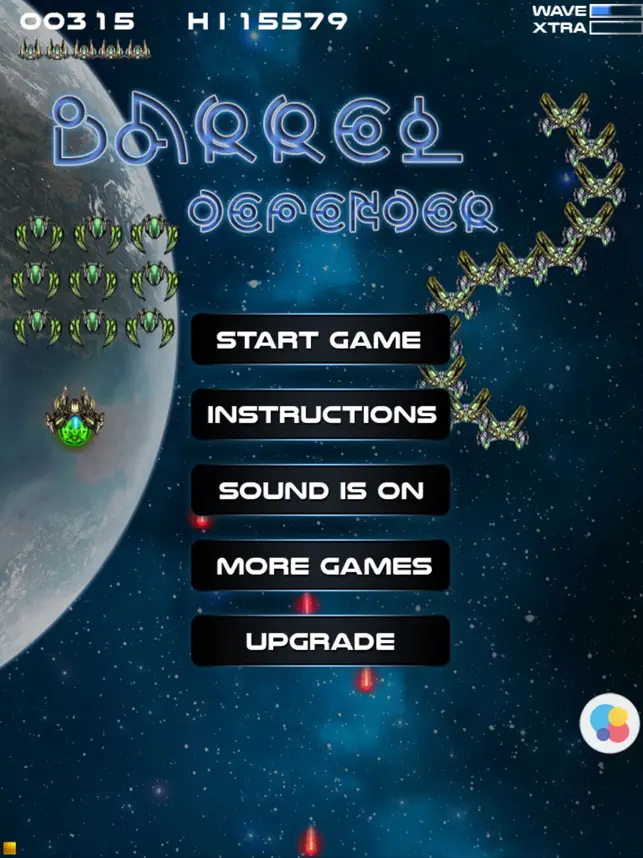 Barrel Defender - Galaxy, game for IOS