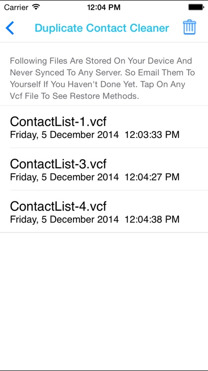 Duplicate Contact Cleaner screenshot-4