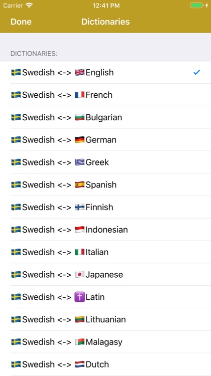 Swedish Dictionary - offline