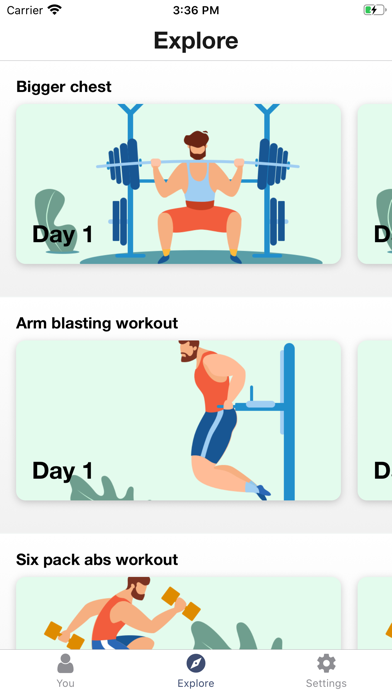 Mens Workout at Home screenshot 4