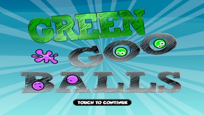 How to cancel & delete Green Goo Balls In The Bouncing World from iphone & ipad 1