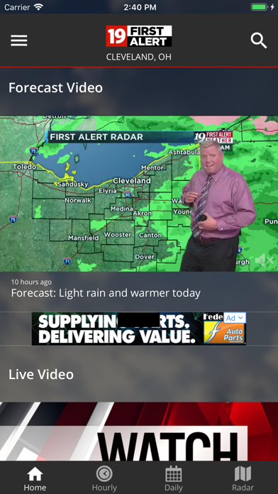 Cleveland19 FirstAlert Weather screenshot 2