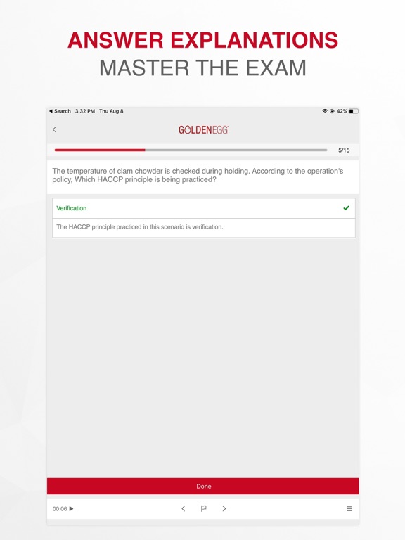 Screenshot #6 pour ServSafe Practice Test Prep