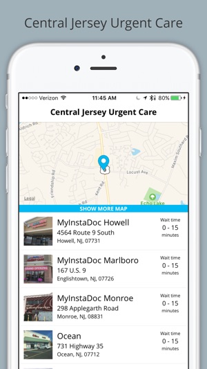 Central Jersey Urgent Care(圖2)-速報App