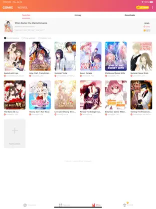Captura 3 WebComics - Daily Manga iphone