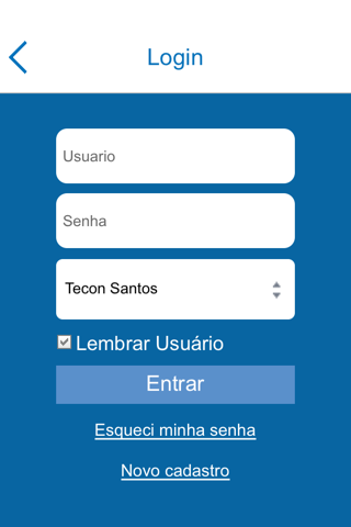 Santos Brasil APP - náhled