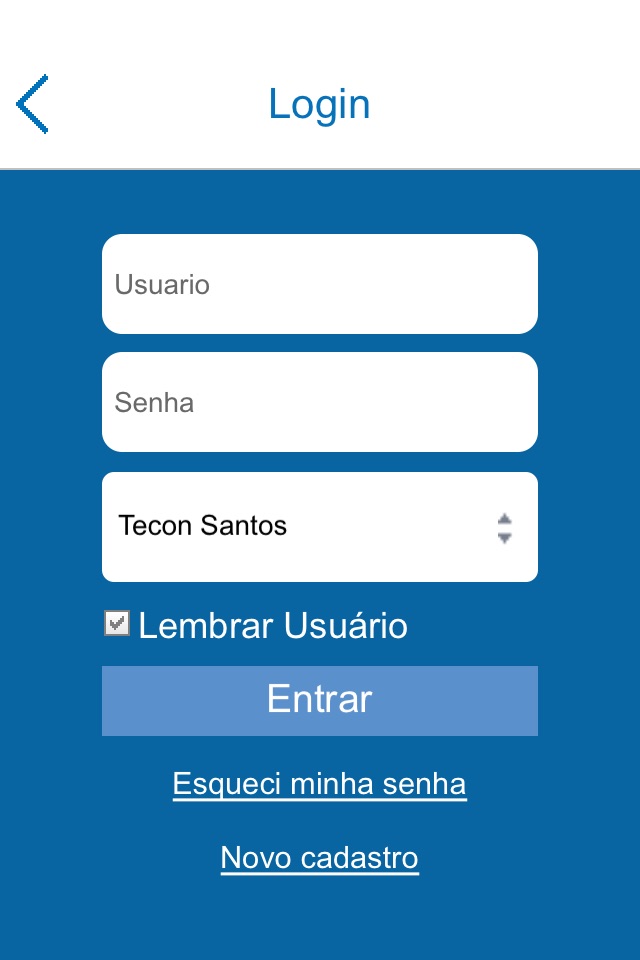 Santos Brasil APP screenshot 2