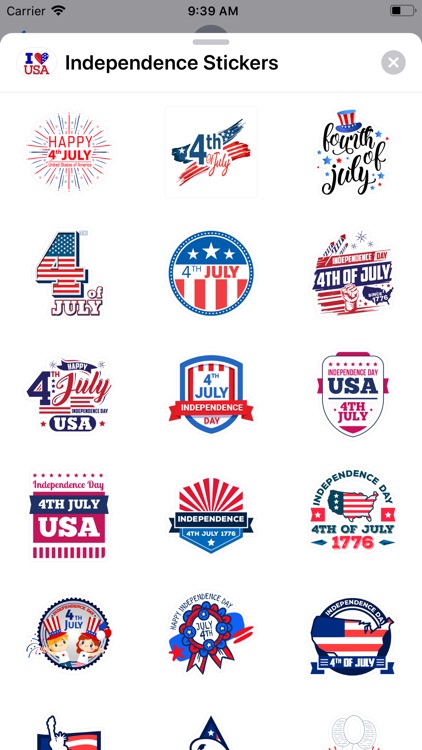 4th of July Stickers ⋆ screenshot-6