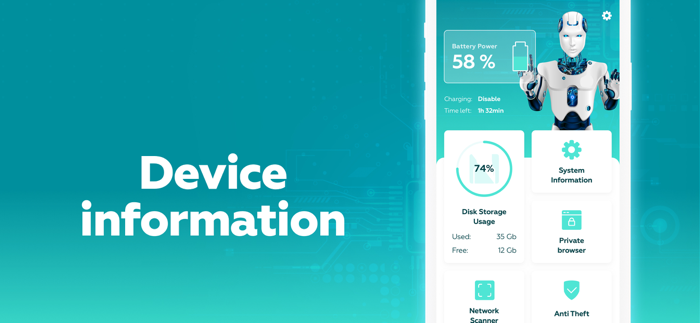 Healbot - mobile data security