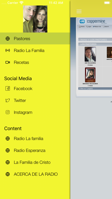 RADIO LA FAMILIA screenshot 2