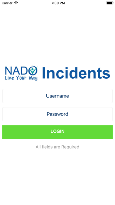 How to cancel & delete NADO Incidents from iphone & ipad 2