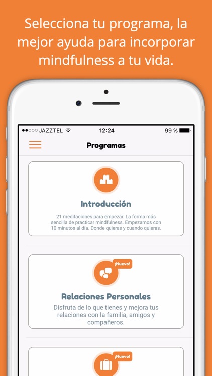 Intimind, medita en español