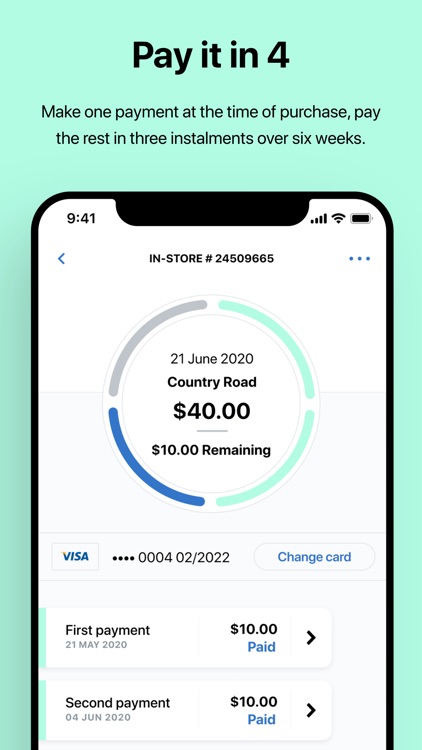 Afterpay: Shop now. Pay later.