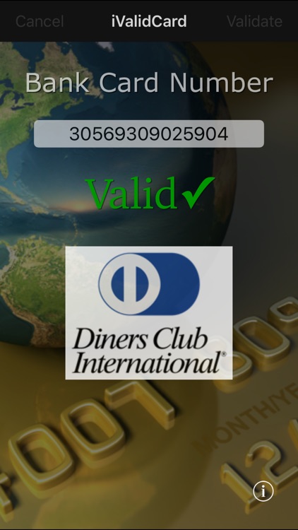 iValidCard