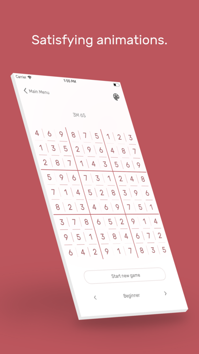 Sudoku - The Clean One screenshot 4