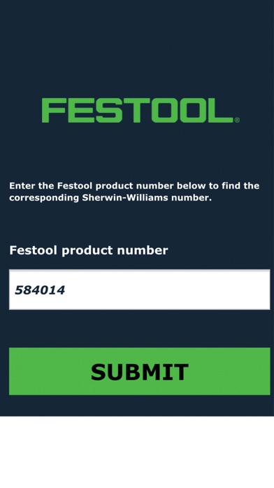 Festool & Sherwin-Williams screenshot 2
